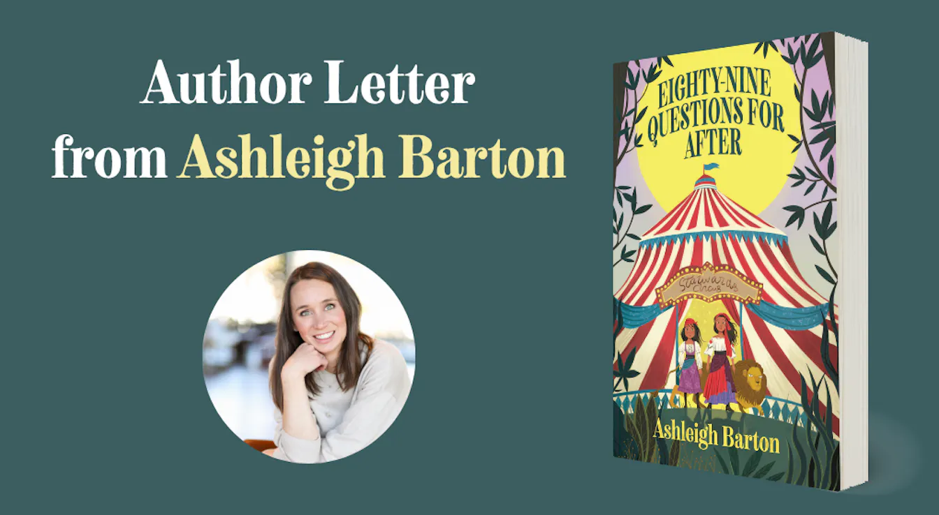 Ashleigh Barton's Letter to Readers