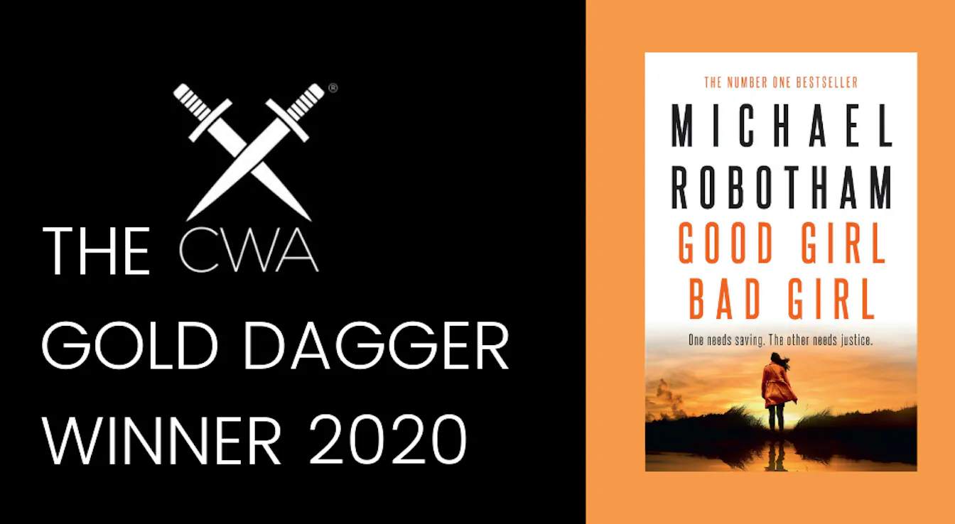 Michael Robotham becomes the first Australian to win the CWA Gold Dagger twice