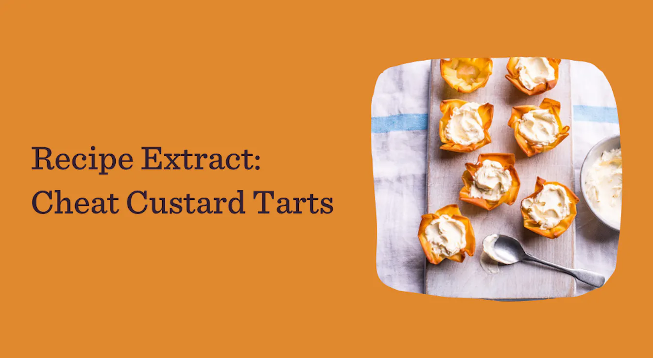 Cheat Custard Tarts