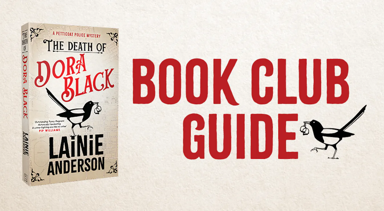 Book club questions for The Death of Dora Black