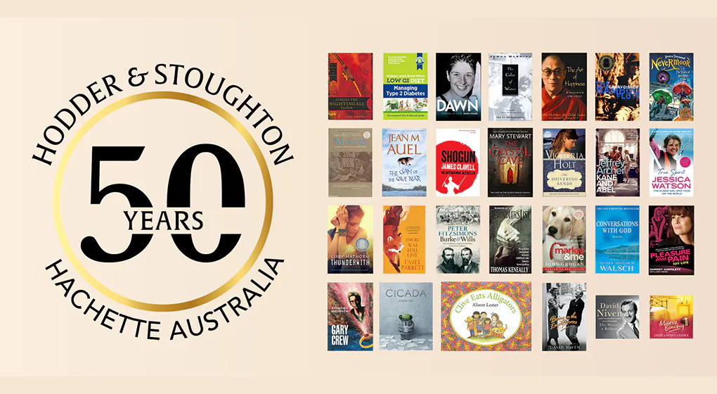 Hachette Celebrates 50 Golden Years in Australia