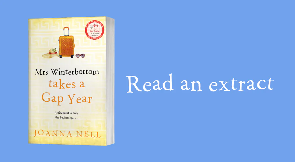 Start reading an exclusive extract from Mrs Winterbottom Takes a Gap Year