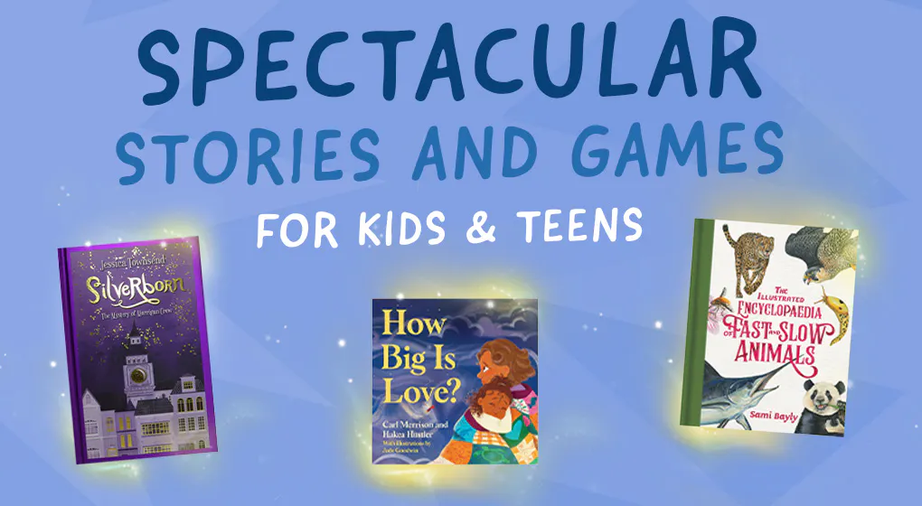 More spectacular books and games!