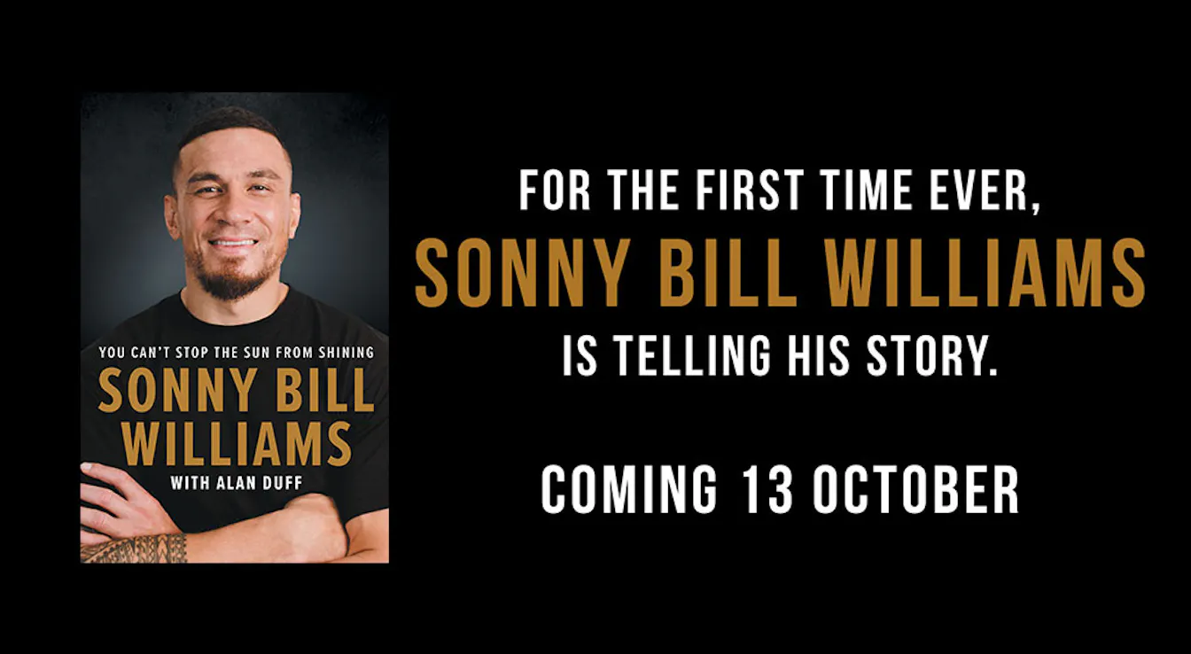 Sonny Bill Williams’ 1M Instagram followers are the first to preview his official book trailer