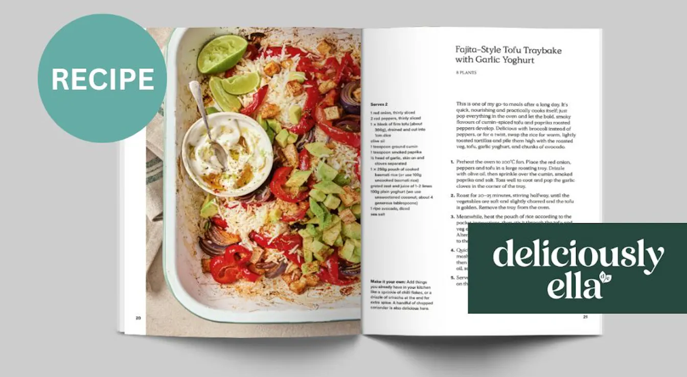 Fajita-Style Tofu Traybake | Recipe