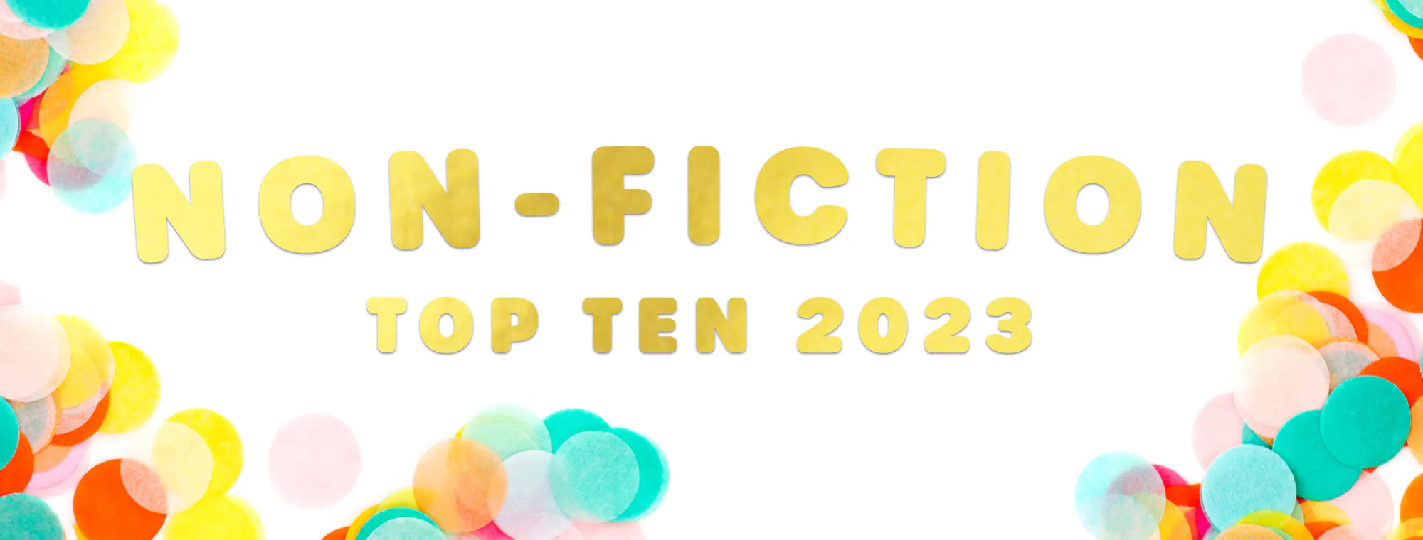 Non-Fiction - Top Ten 2023