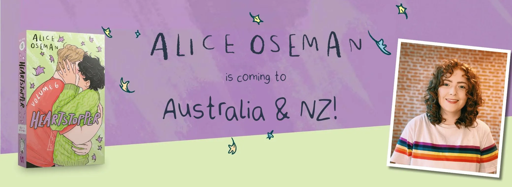 Alice Oseman is coming to ANZ!