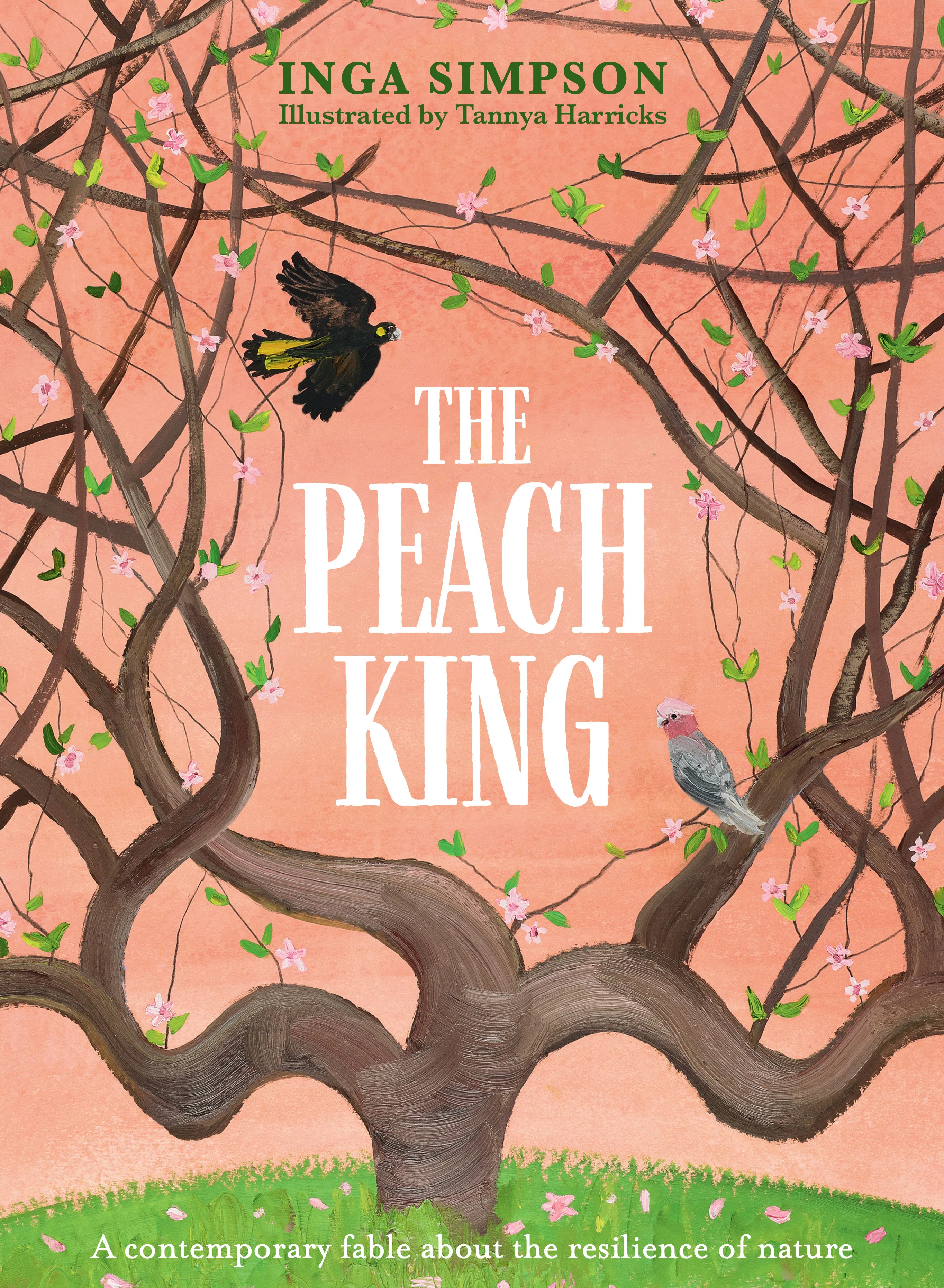 The Peach King by Inga Simpson, illustrated by Tannya Harricks