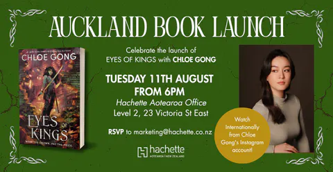 Join us for Chloe Gong's Eyes of Kings Launch!