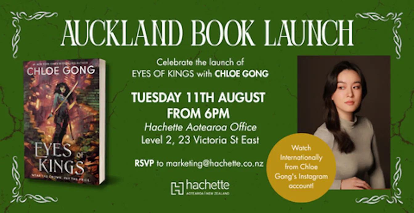 Join us for Chloe Gong's Eyes of Kings Launch!