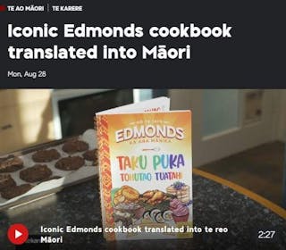 Iconic Edmonds cookbook translated into Māori | Te Karare