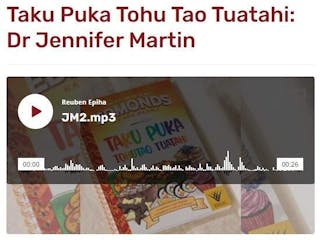 Taku Puka Tohu Tao Tuatahi: Dr Jennifer Martin | Waatea News