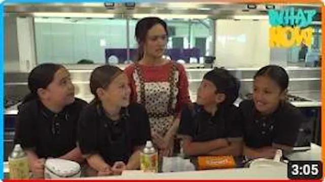 Stella Tests out a New Recipe from Edmonds Taku Puka Tohutao Tuatahi | What Now