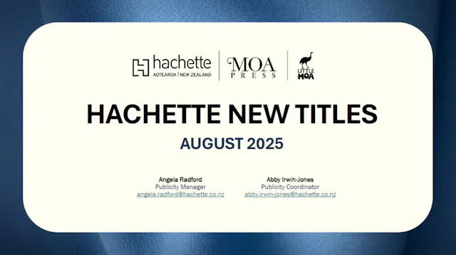 Hachette New Titles - August 2025