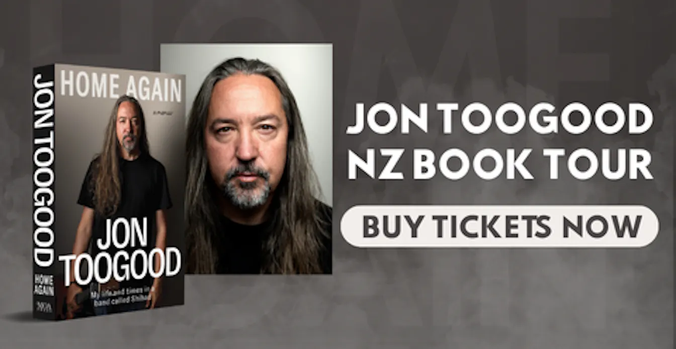 Jon Toogood's NZ Book Tour