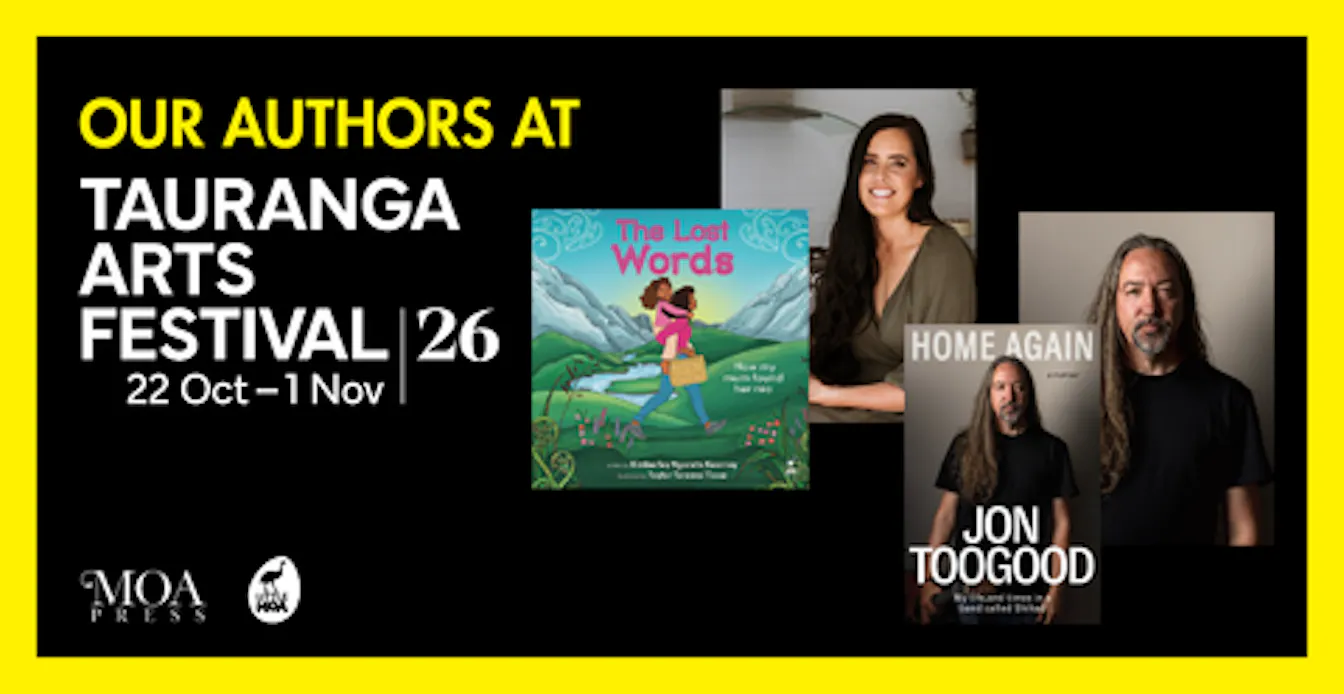Our authors at Tauranga Arts Festival