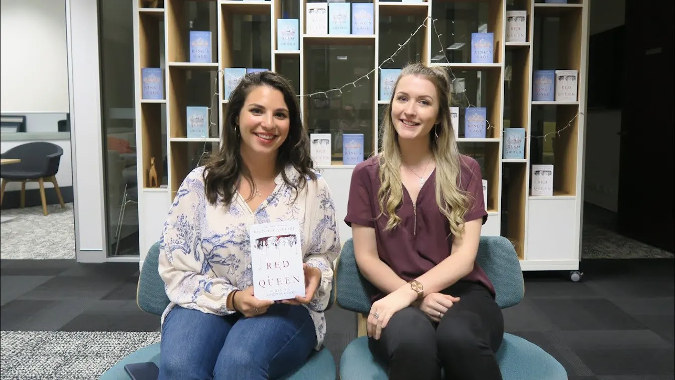 Victoria Aveyard Q+A with Little Book Owl