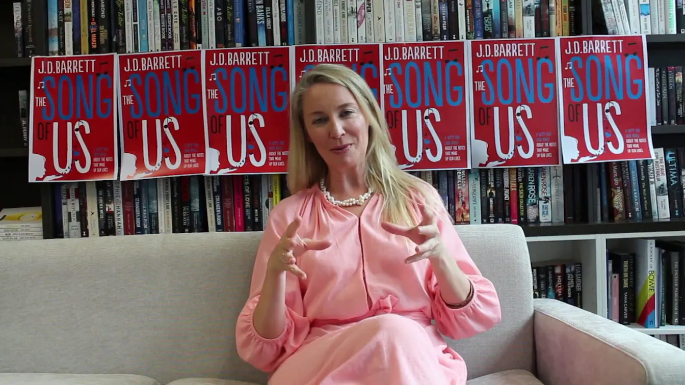 THE SONG OF US by J.D. Barrett | Writing books for television vs books