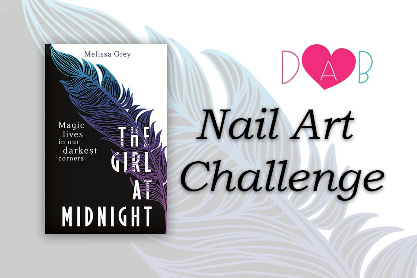 Date a Book's 'The Girl at Midnight' Nail Art Challenge!