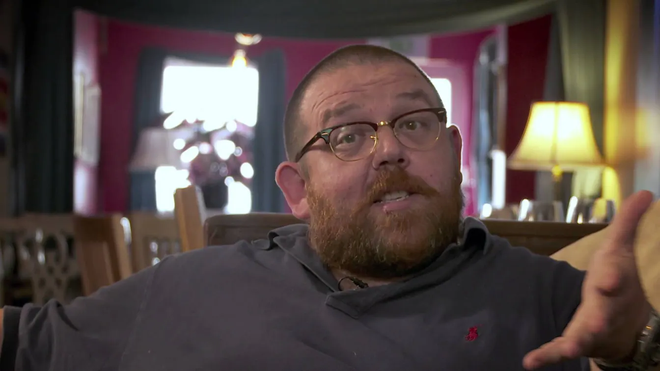 Actor and comedian Nick Frost tells us about his new book.