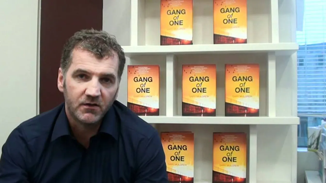 Gang of One author Gary Mulgrew speaking about his children