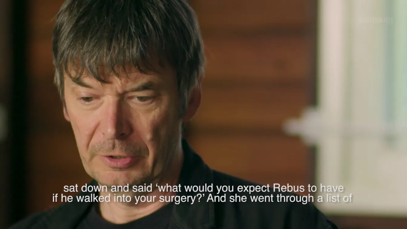 Masterminds | Rebus' health issues