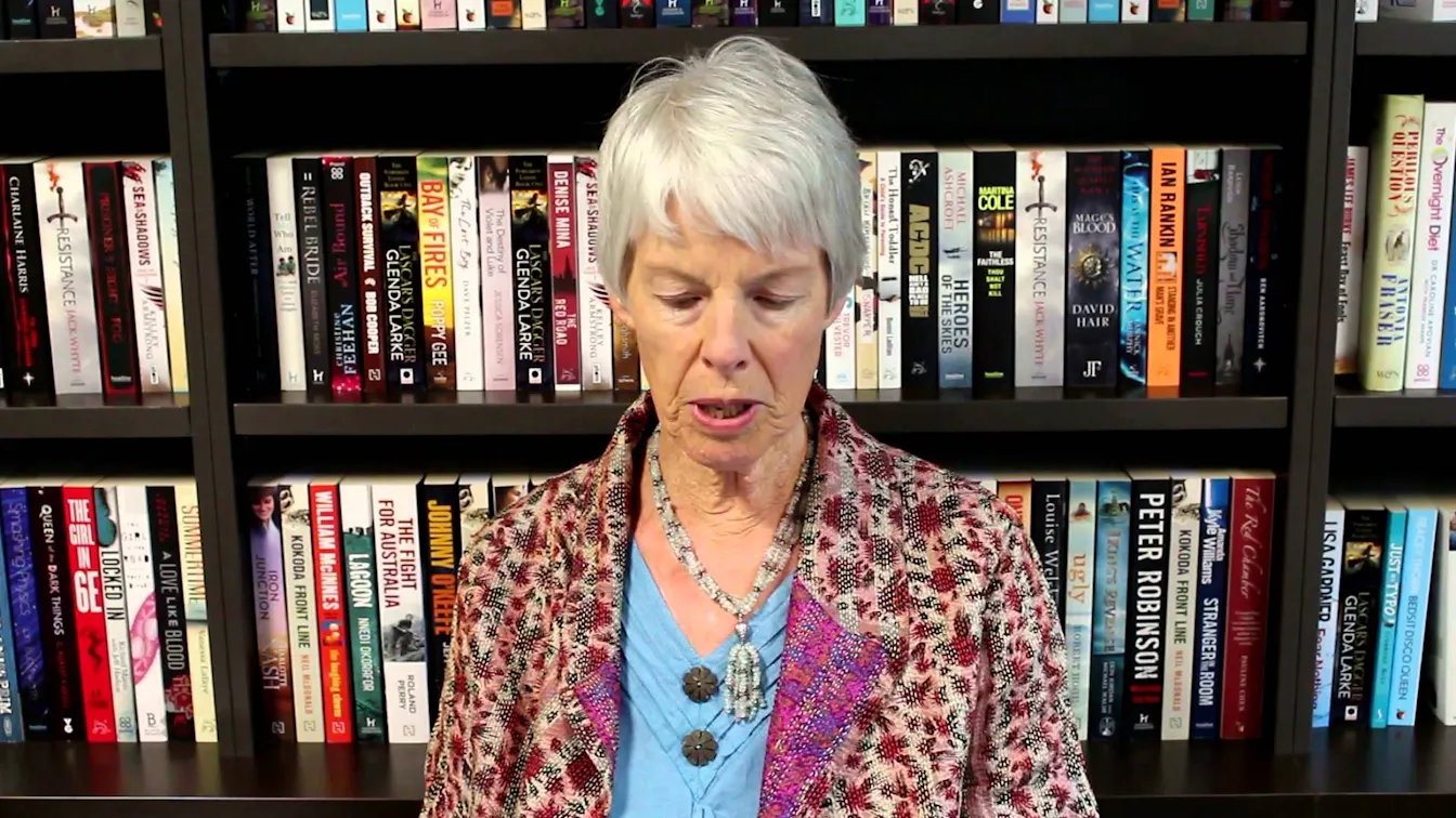 Author Lian Hearn reads from her new book (1.12)