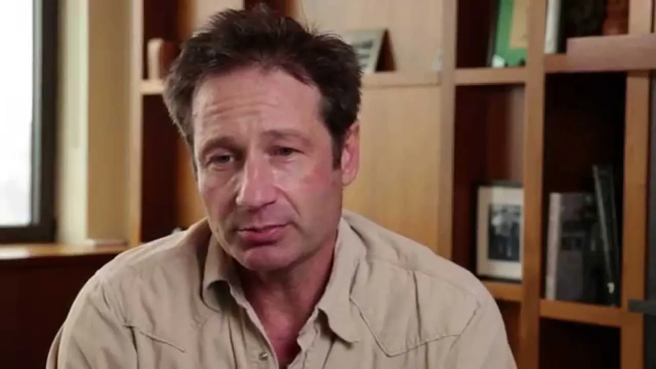 David Duchovny's inspiration for his book HOLY COW!