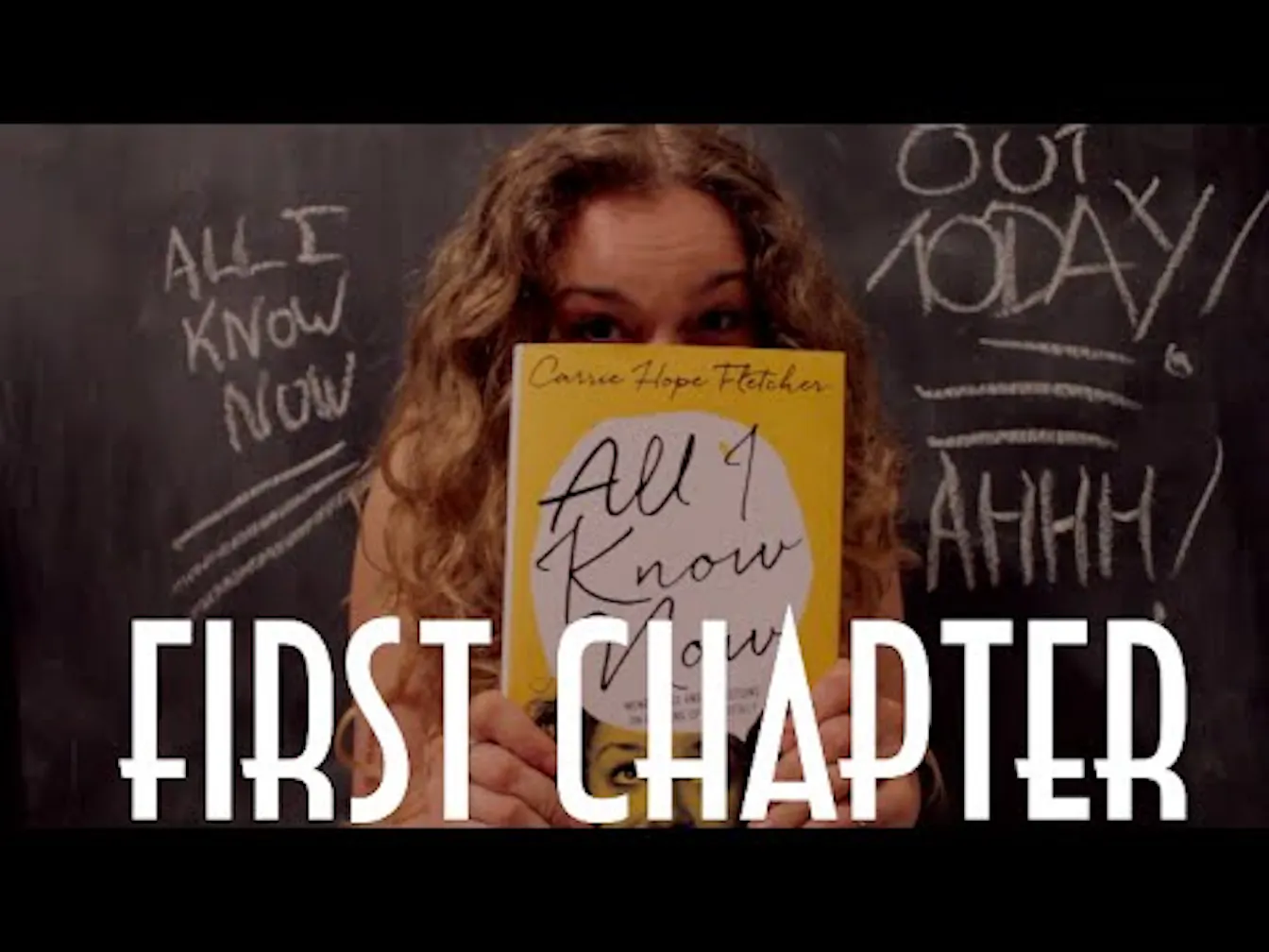 Reading of the First Chapter of 'All I Know Now'