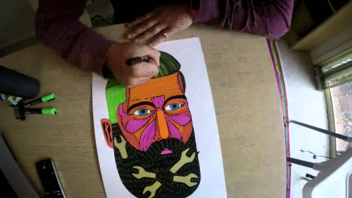 Mulga's Magical Colouring Book by Mulga the Artist