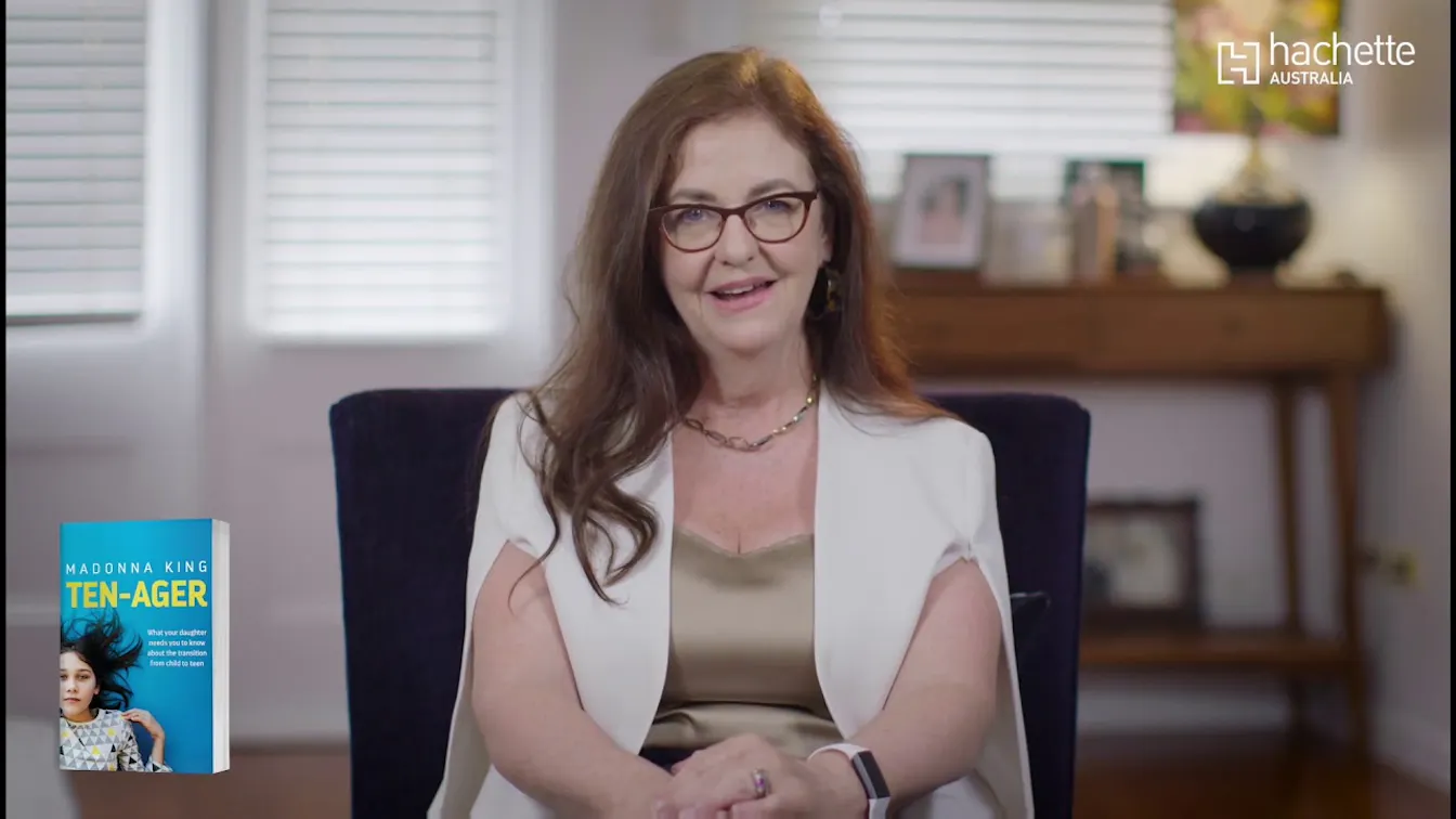 Madonna King introduces her new book, Ten-ager