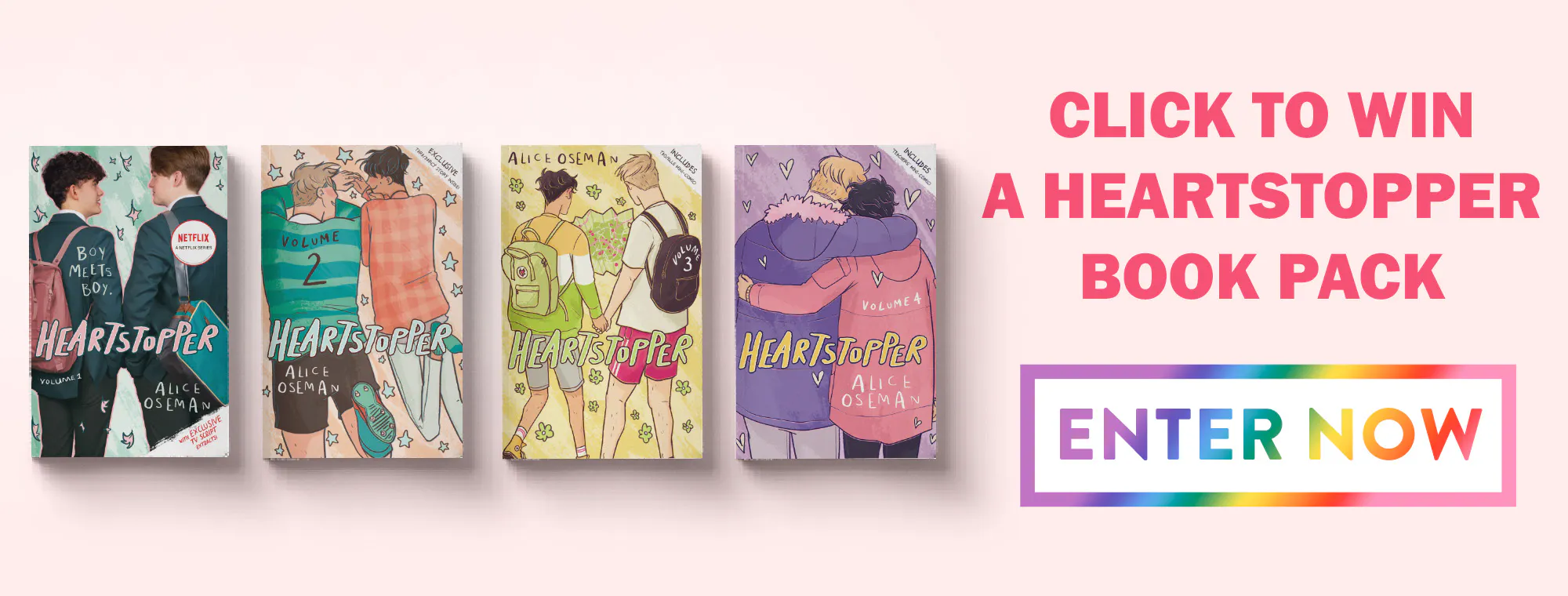 WIN a Heartstopper Pack