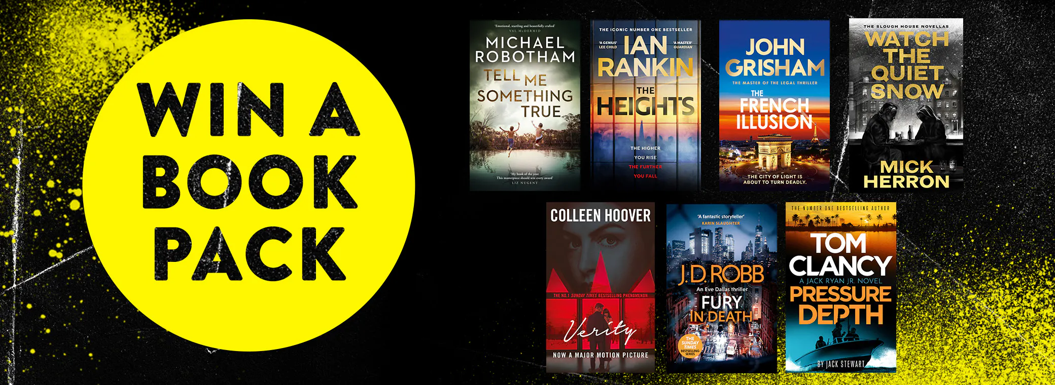 WIN a Crime Book Pack