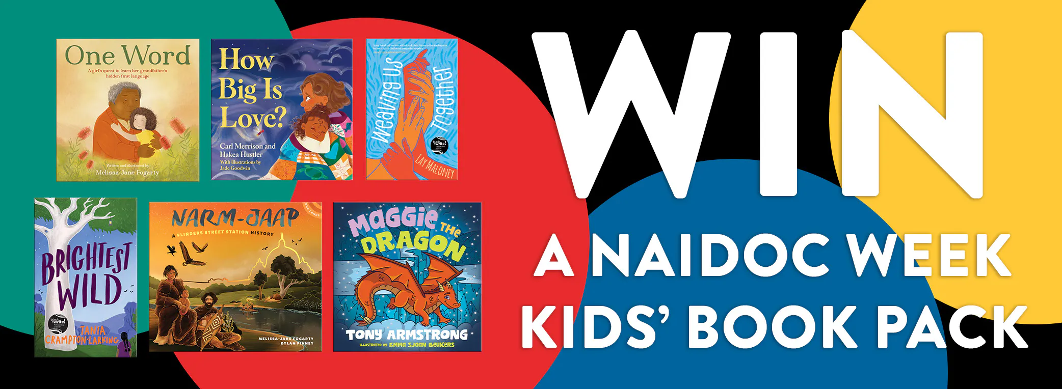 WIN a NAIDOC WEEK Kids' Book Pack!